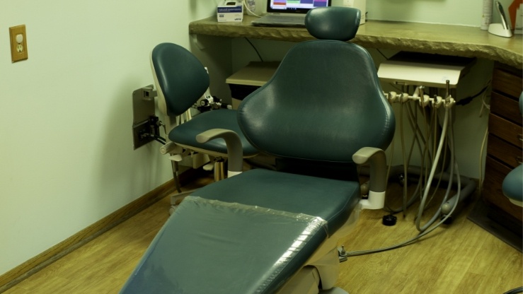 Kid friendly dental treatment room